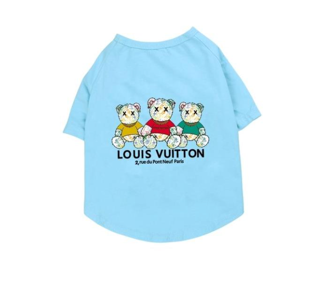 Supreme lv sales bear t shirt